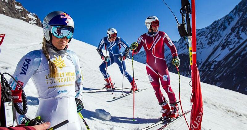 Lindsey Vonn avec les garçons?