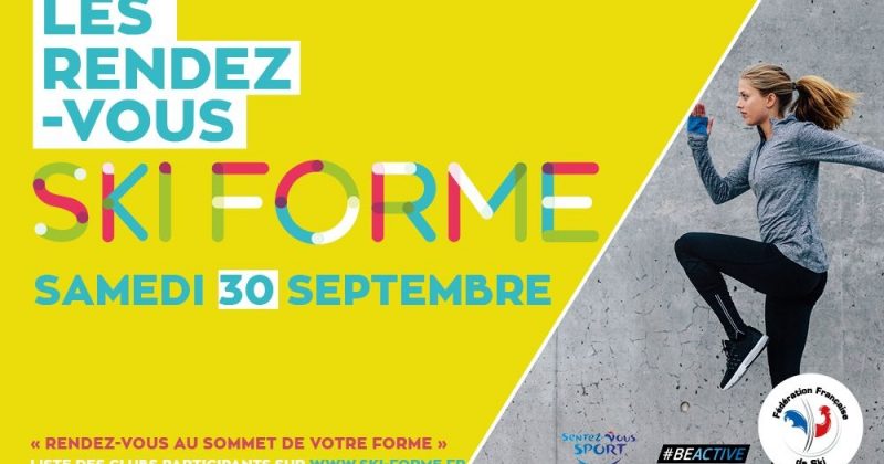 Démarrez votre programme sportif avec la FFS ce samedi 30 septembre