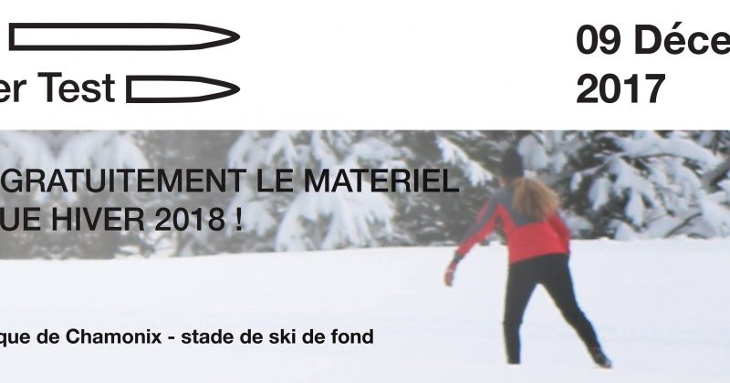 Testez le matériel nordique à Chamonix le 9 décembre