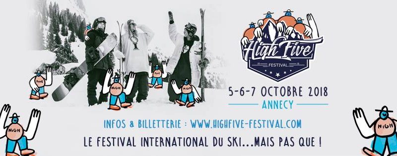 Tous au High Five Festival du 5 au 7 octobre à Annecy