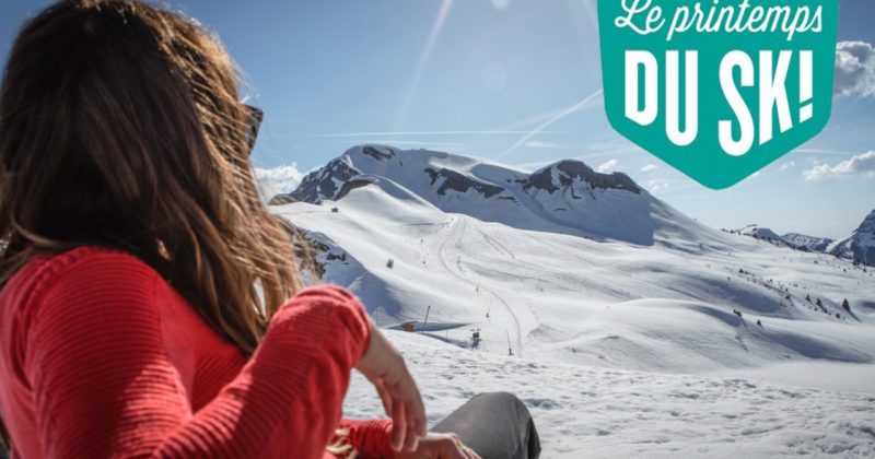 Skiez, c’est le printemps !