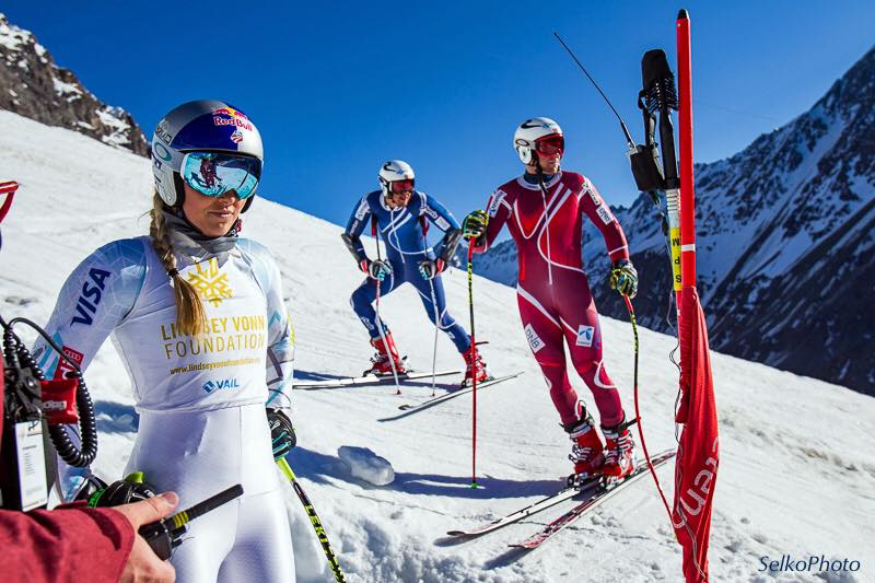 Lindsey Vonn avec les garçons?