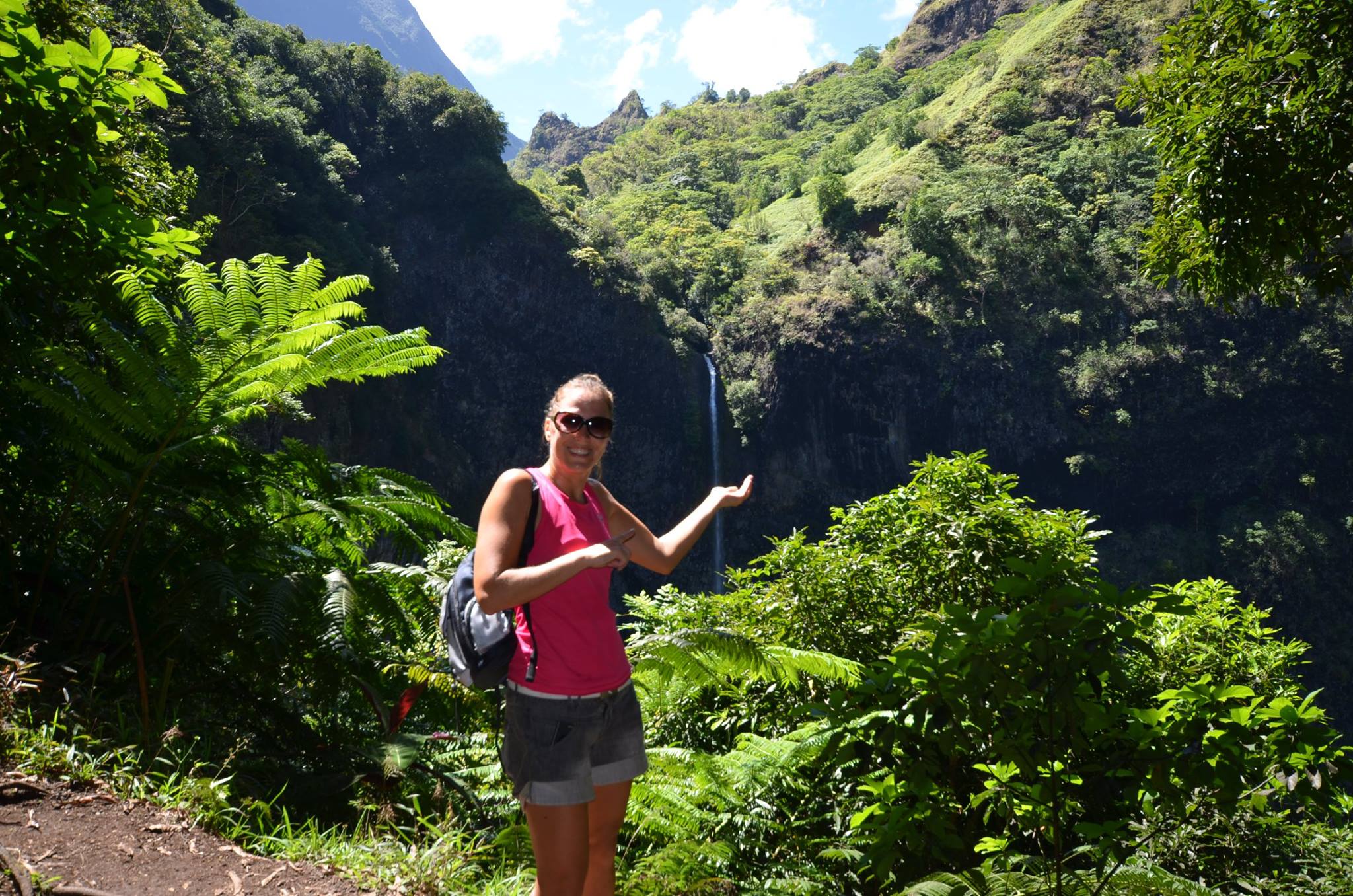 Une Snowflike Girl en rando à Tahiti!