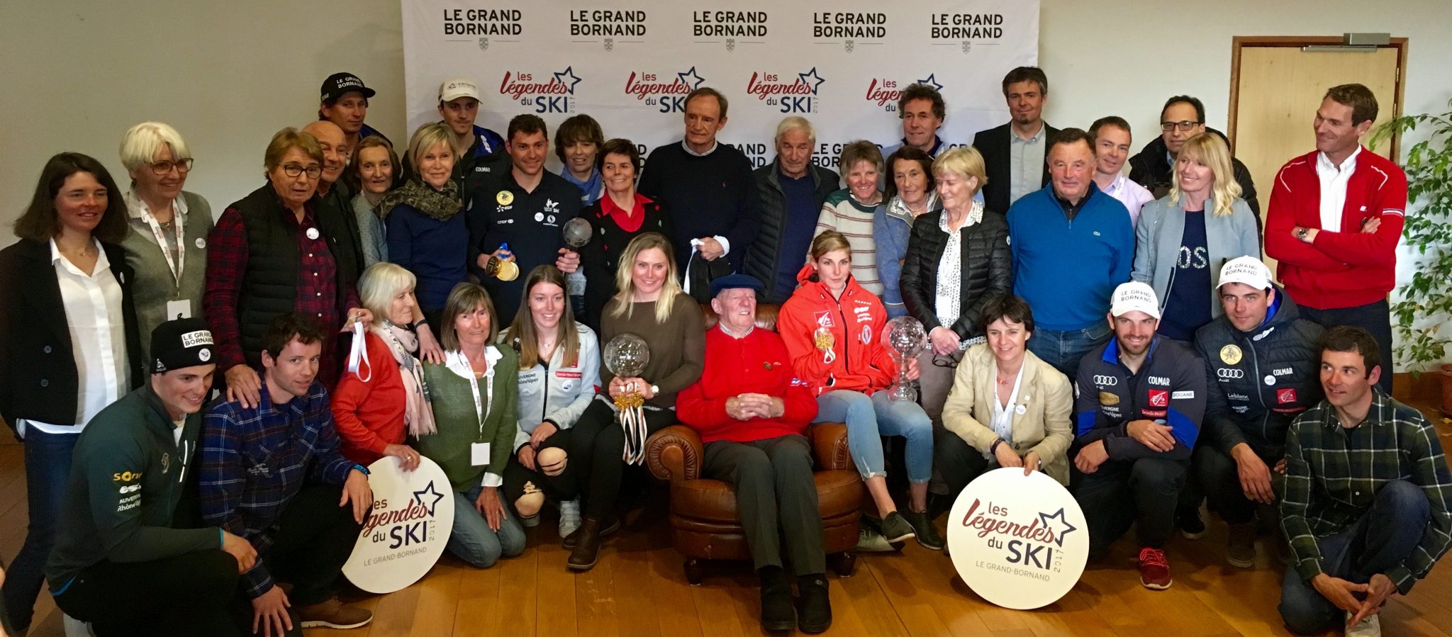 Les légendes du ski français réunies au Grand Bornand