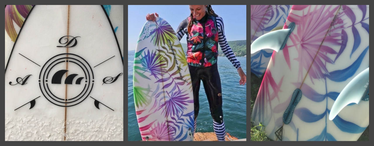 Test : planches de wakesurf l’Annecienne de Surf