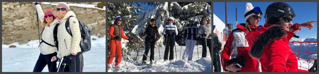 Cours de ski 100% femme à La Clusaz avec Fanny CASPAR.