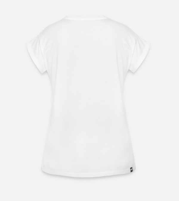 Tee-shirt coton oversize snowflike, dos.