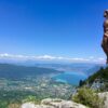 Vue du sommet de la Montagne d'Entrevernes.
