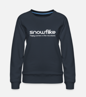 Sweatshirt marine snowflike.