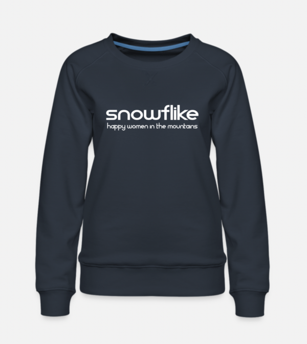 Sweatshirt marine snowflike.