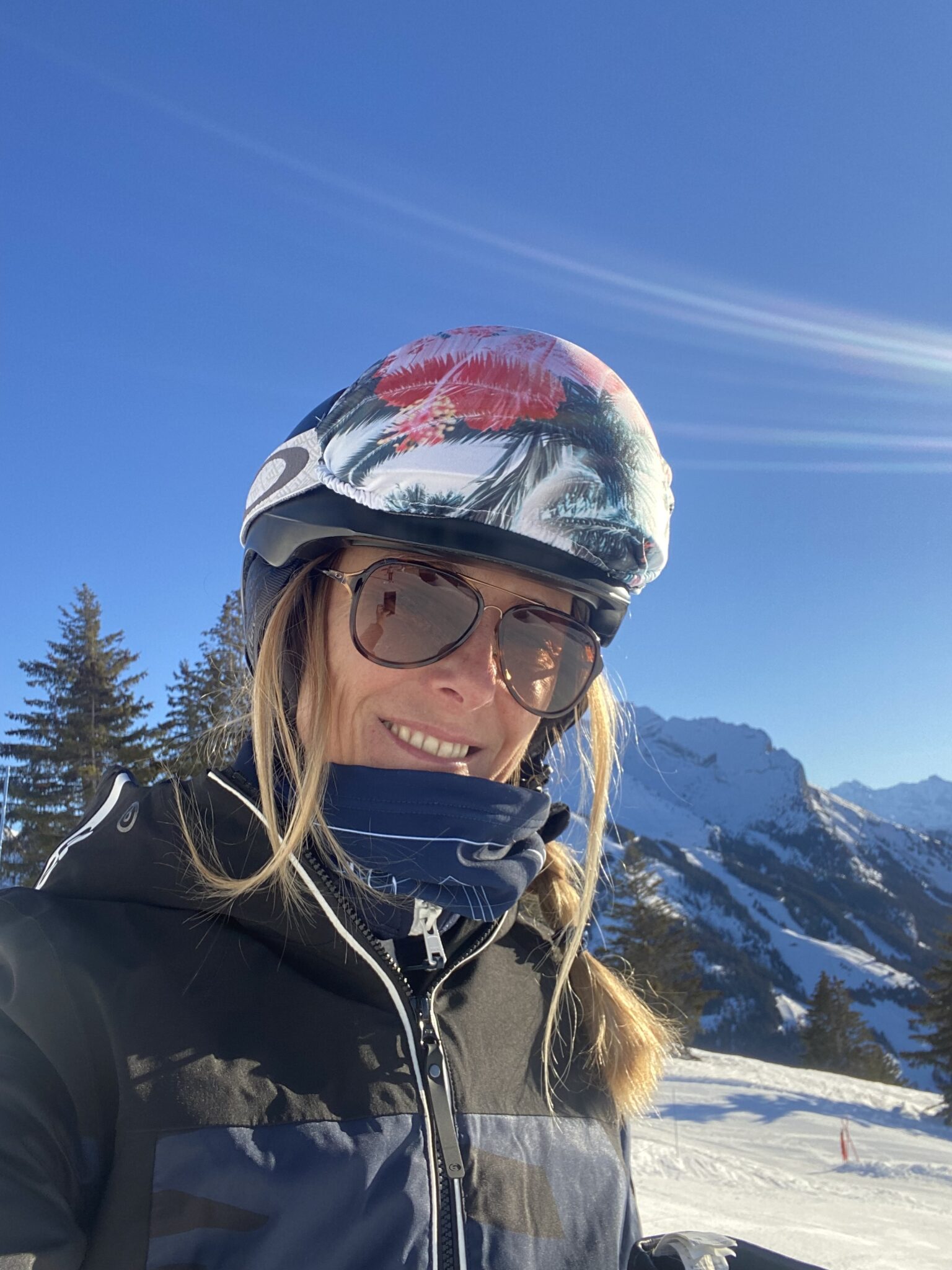 Portait Fanny Caspar, monitrice de ski.